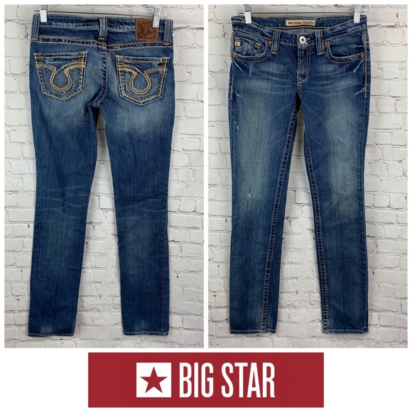 Big Star Denim - Big Star Casey K Skinny Jeans 👖 Low Rise Fit